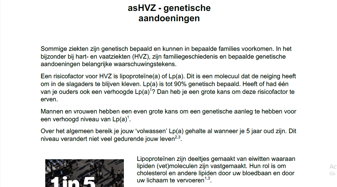 ASCVD Genetic Causes (NL)
